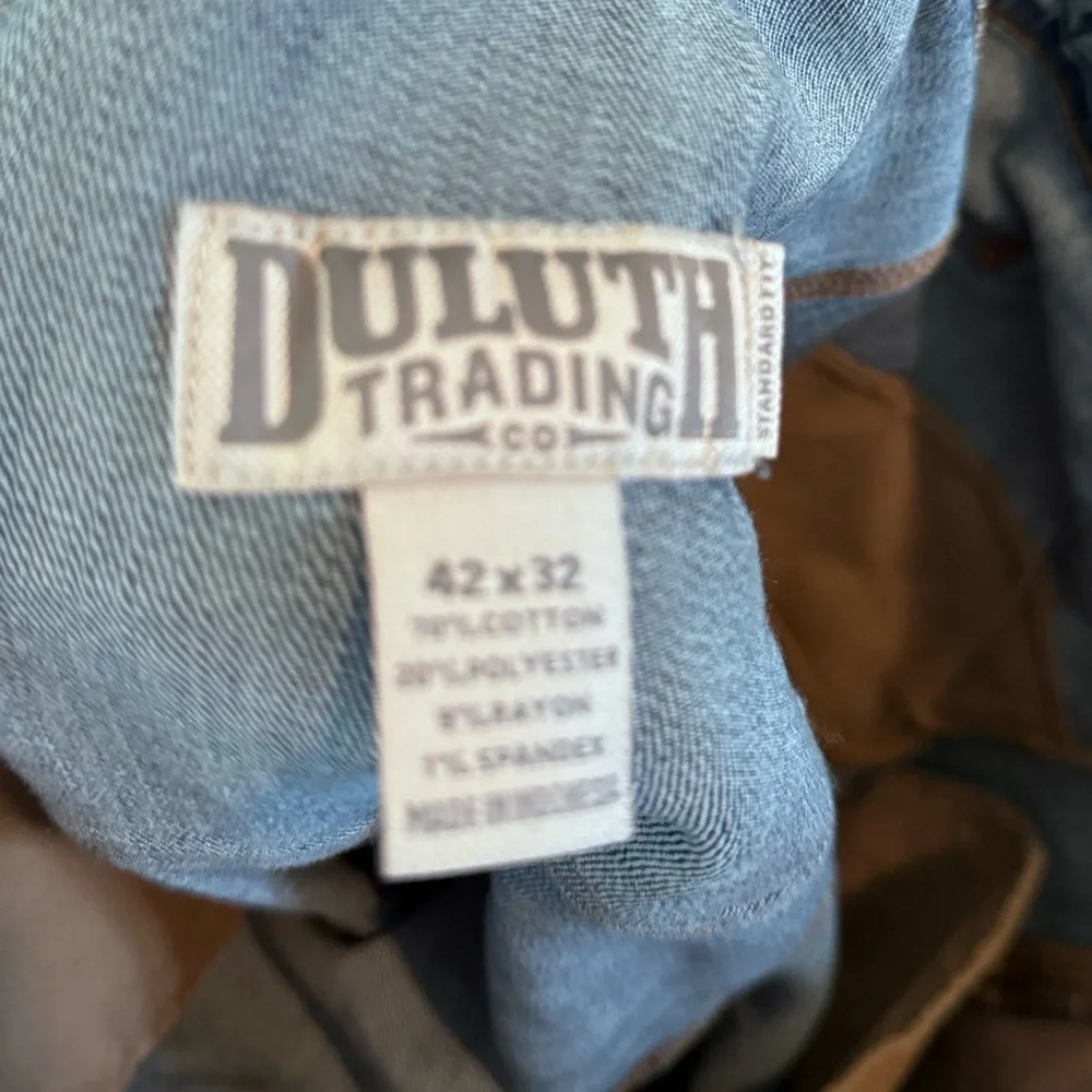 Duluth Trading Co. Ballroom Double Flex Jeans 42x32 Mens